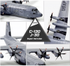 Academy 12631 C-130J-30 Hercules 1/144